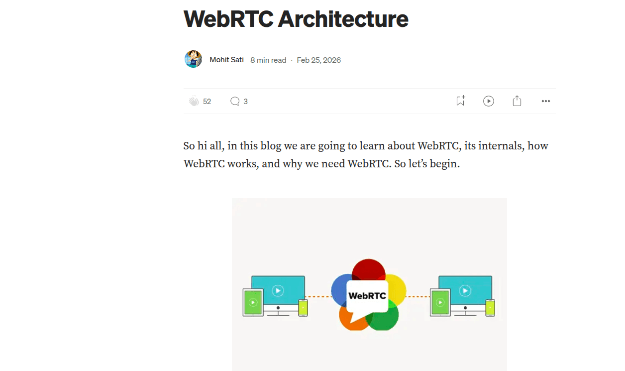 WebRTC blog